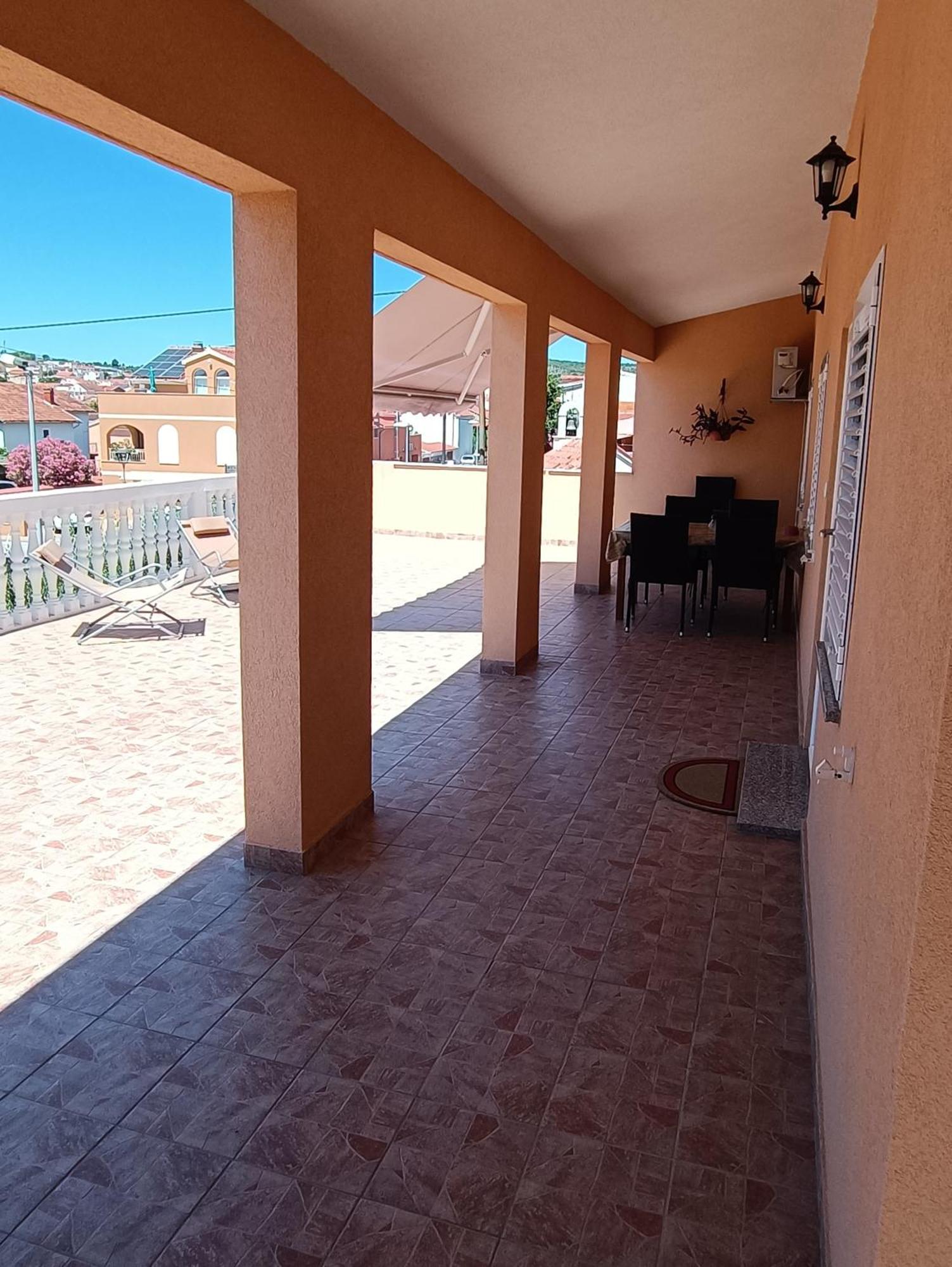 Apartmani Sprljan Vodice Exteriör bild
